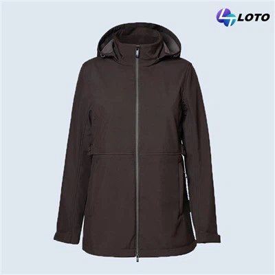 Jachetă neagră Softshell de bază
